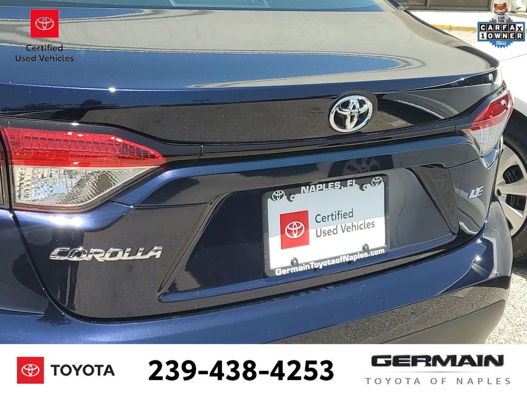 Certified Used 2026 Blue Toyota LE image 62