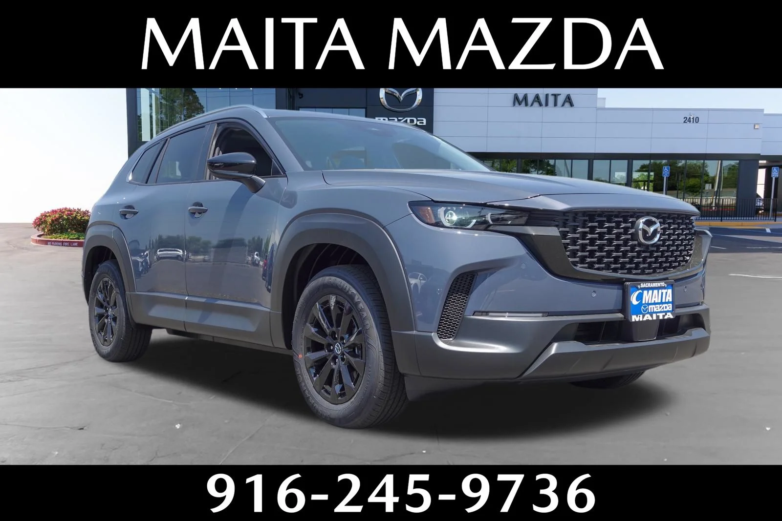 New 2026 Polymetal Gray Metallic Mazda Preferred image 1