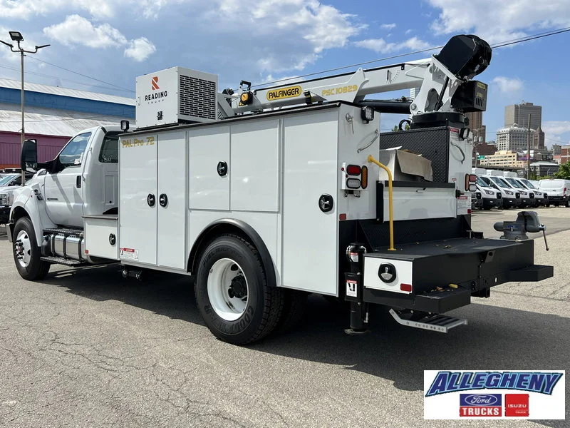 New 2025 Oxford White Ford F-750 SD Diesel Straight Frame image 8