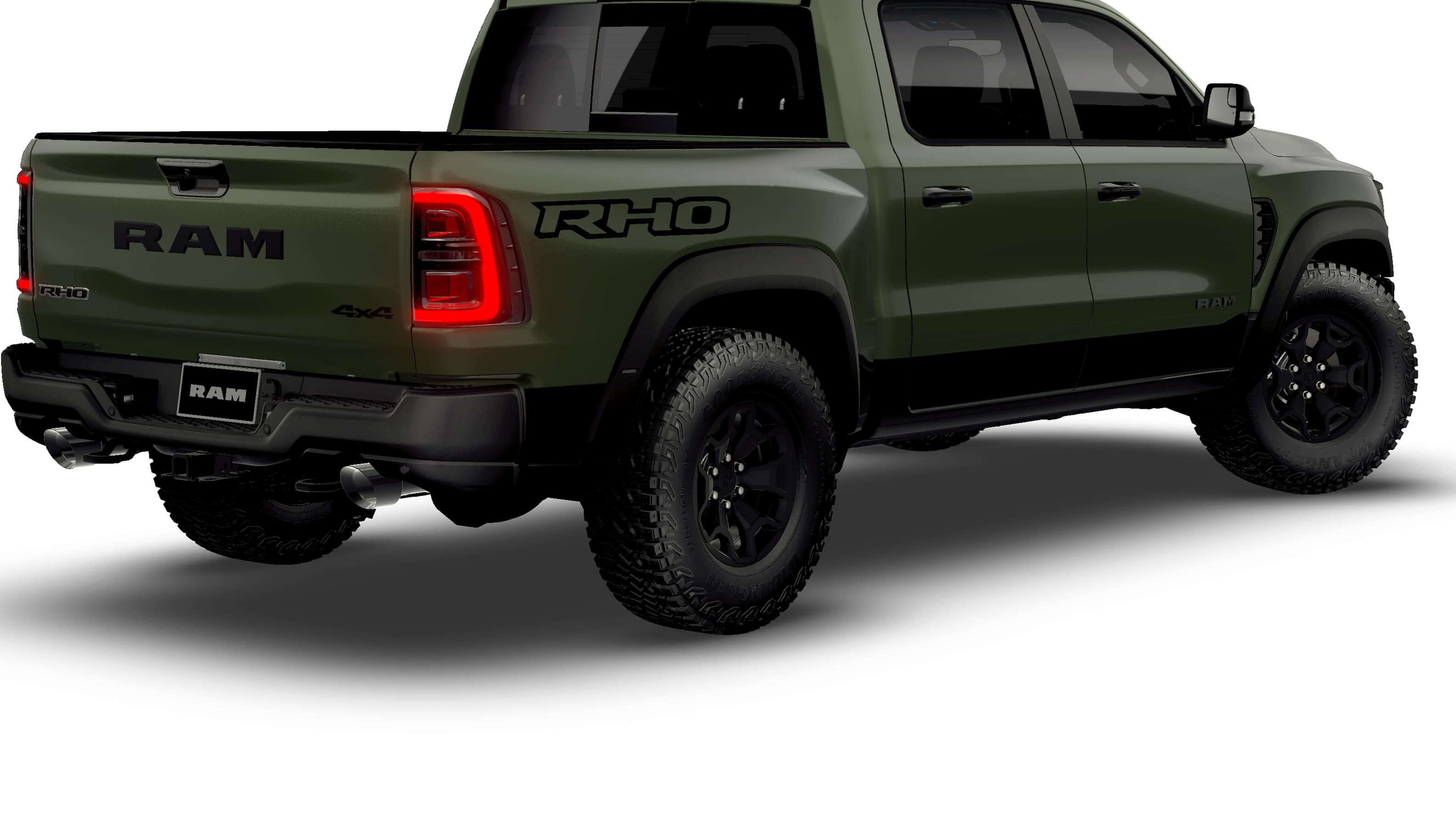 New 2026 Serrano-Green Metallic Exterior Paint RAM RHO image 14