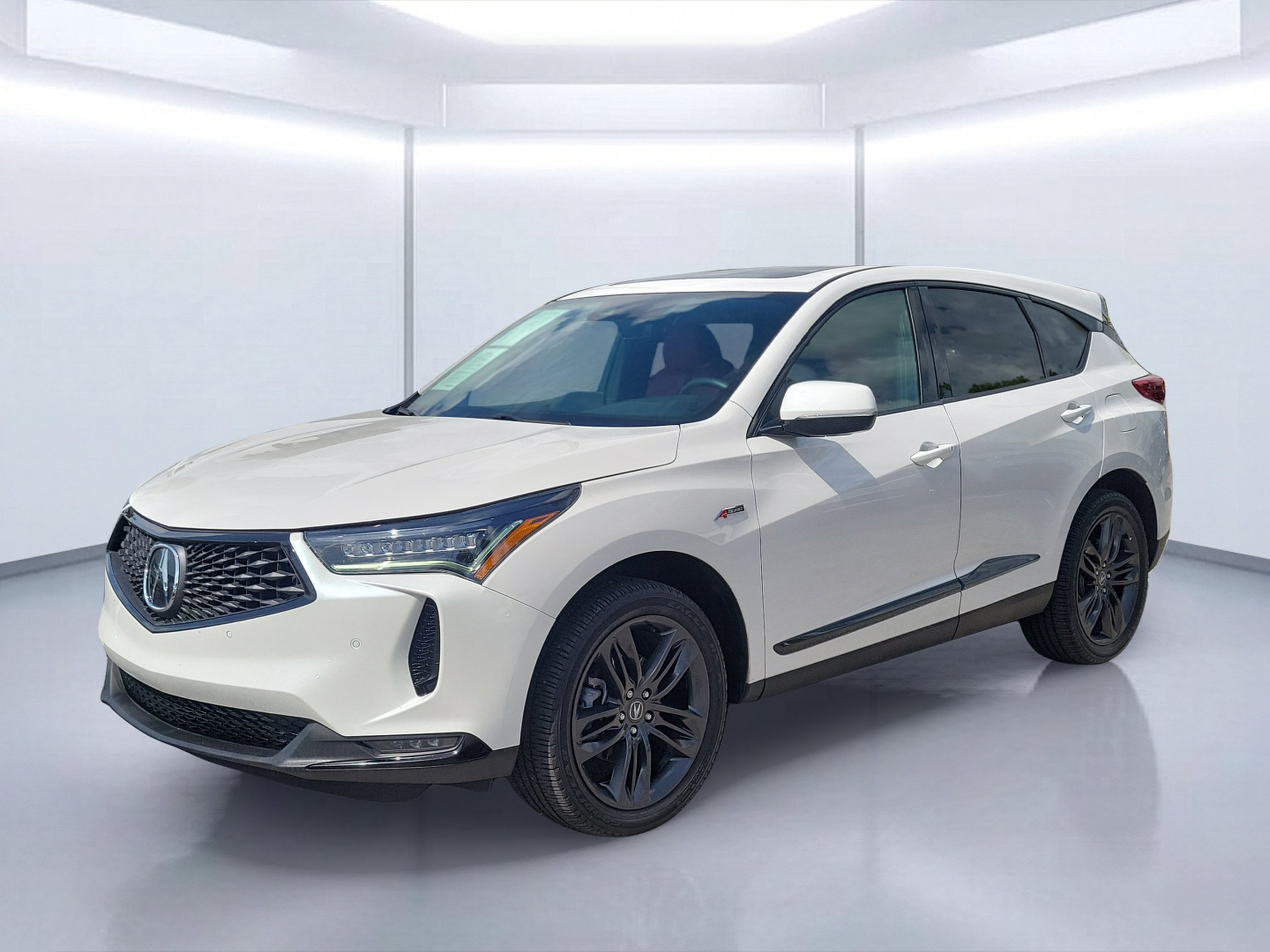 Used 2024 Platinum White Pearl Acura A-Spec Package SH-AWD image 2