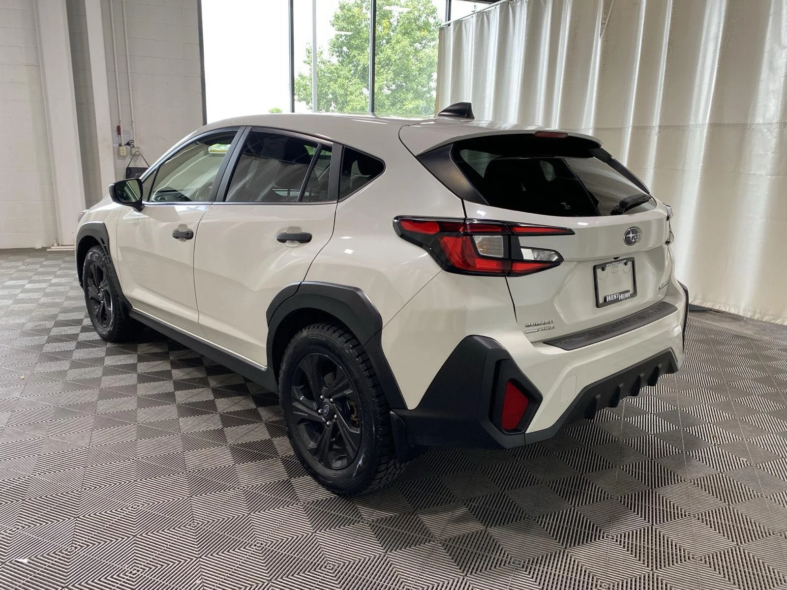 Used 2024 Crystal White Pearl Subaru Base image 5
