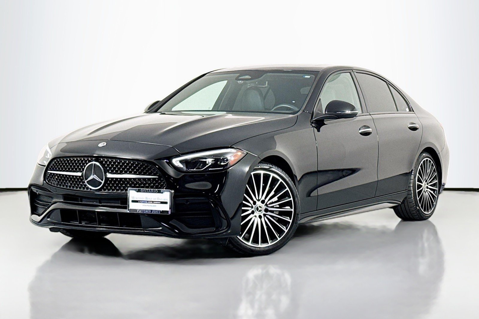 Certified Used 2023 Black Mercedes-Benz C 300 image 1