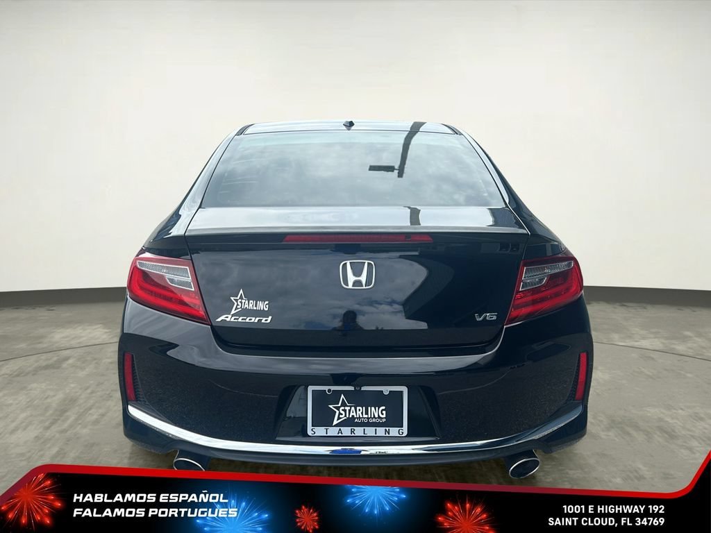 Used 2017 Black Honda EX-L V6 image 5