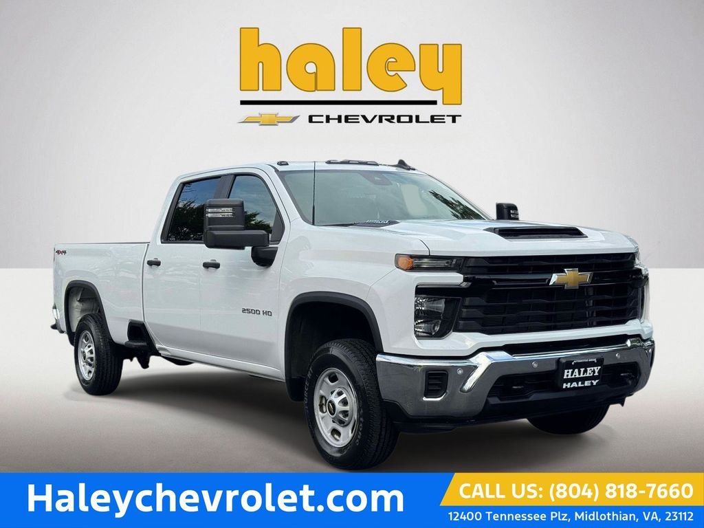 Used 2025 White Chevrolet Work Truck image 1