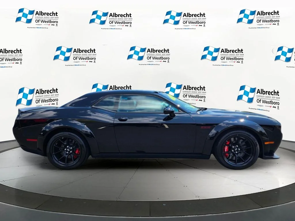 Used 2023 Black Dodge R/T Scat Pack Widebody image 6