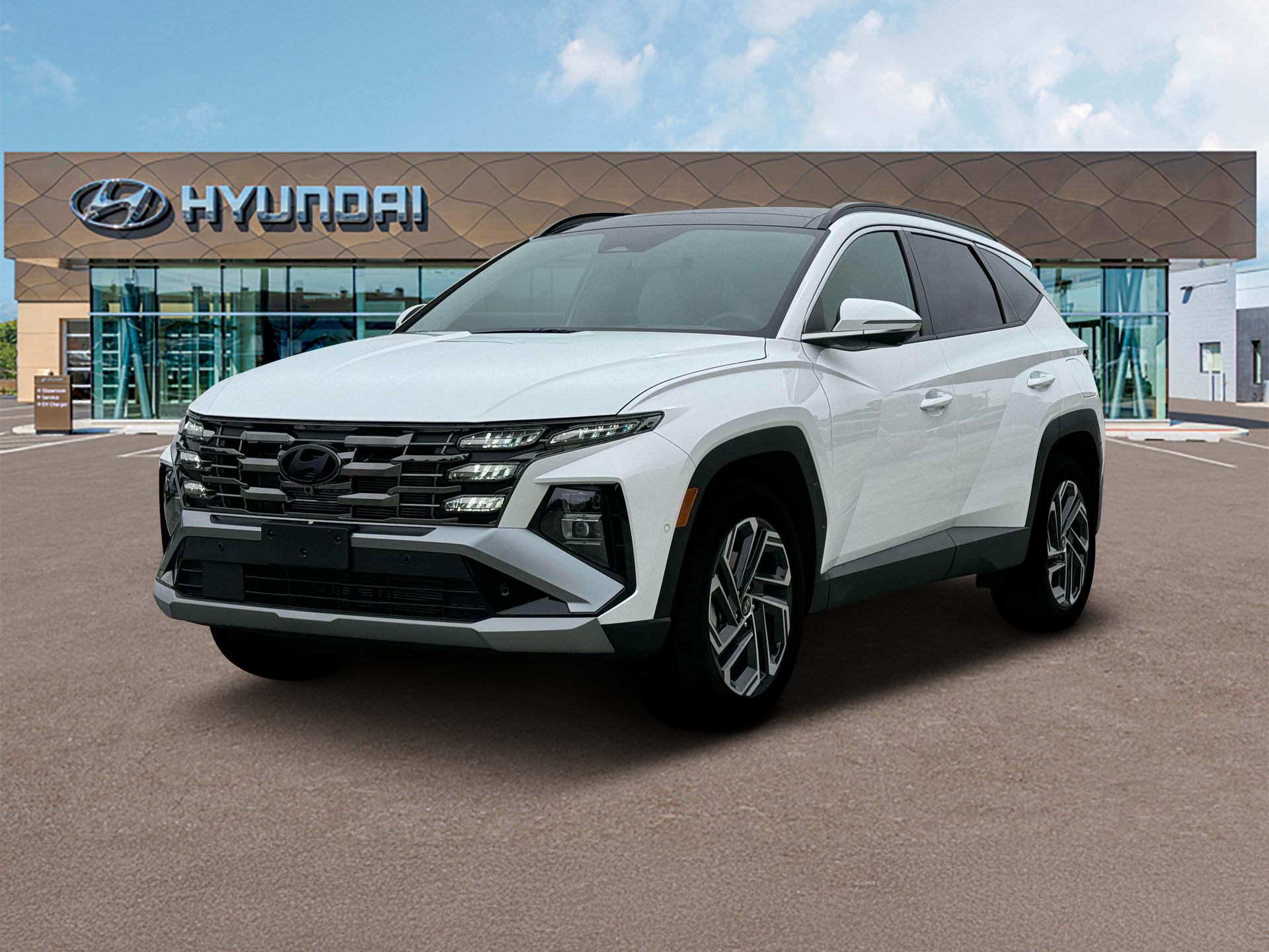 New 2025 White Hyundai Limited image 1