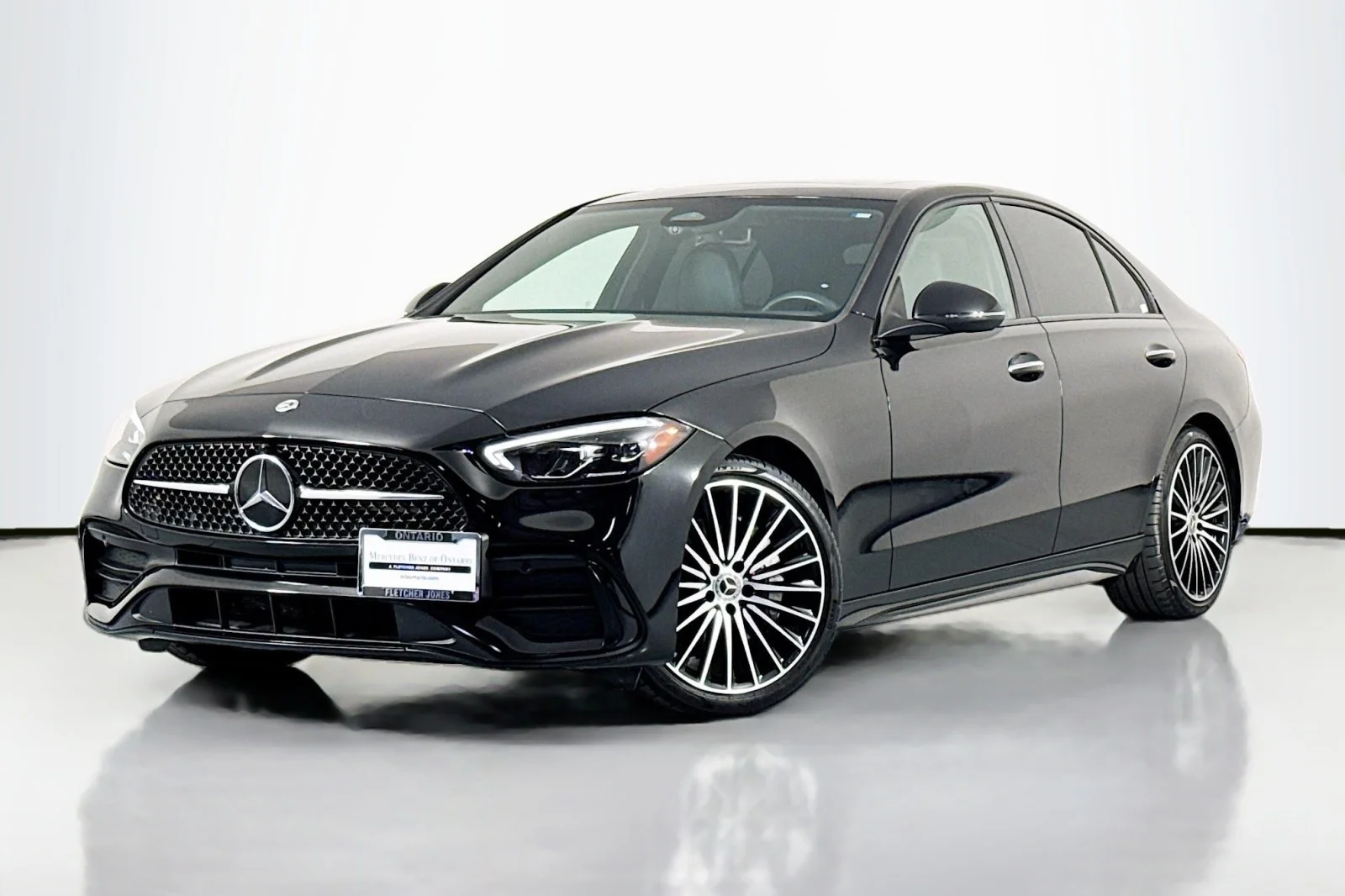 Certified Used 2023 Black Mercedes-Benz C 300 image 1