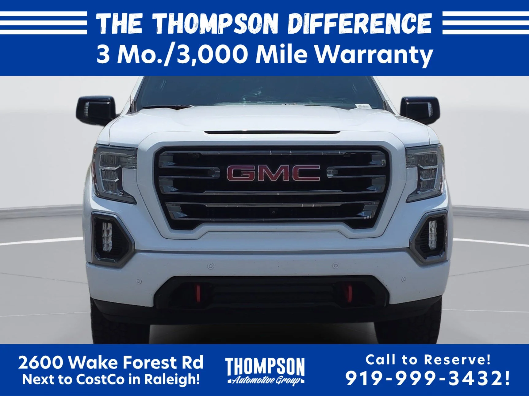 Used 2019 SUMMIT WHITE GMC AT4 image 8