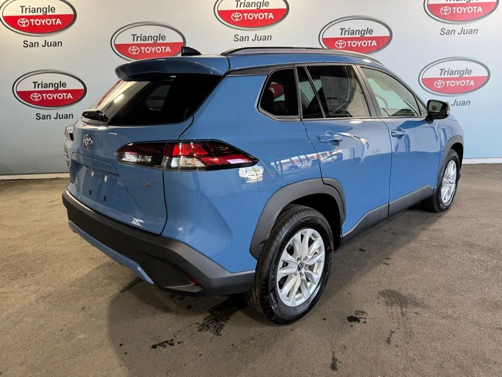 New 2026 Blue Toyota LE image 4