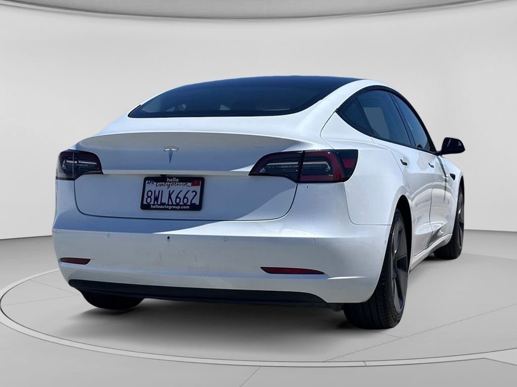 Used 2021 Pearl White Multi-Coat Tesla Standard Range Plus image 34