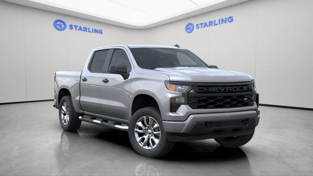 New 2026 Sterling Gray Metallic Chevrolet Custom image 7