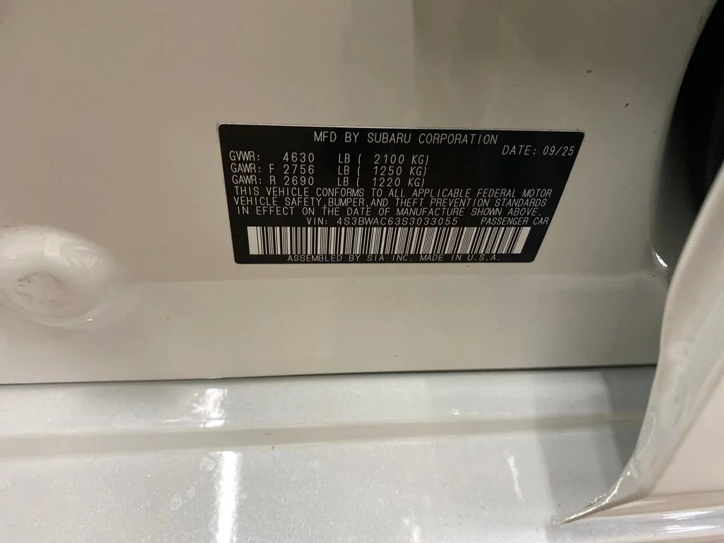 Certified Used 2025 White Subaru Premium image 27