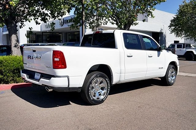 New 2026 Bright White Clear-Coat Exterior Paint RAM Big Horn/Lone Star image 9