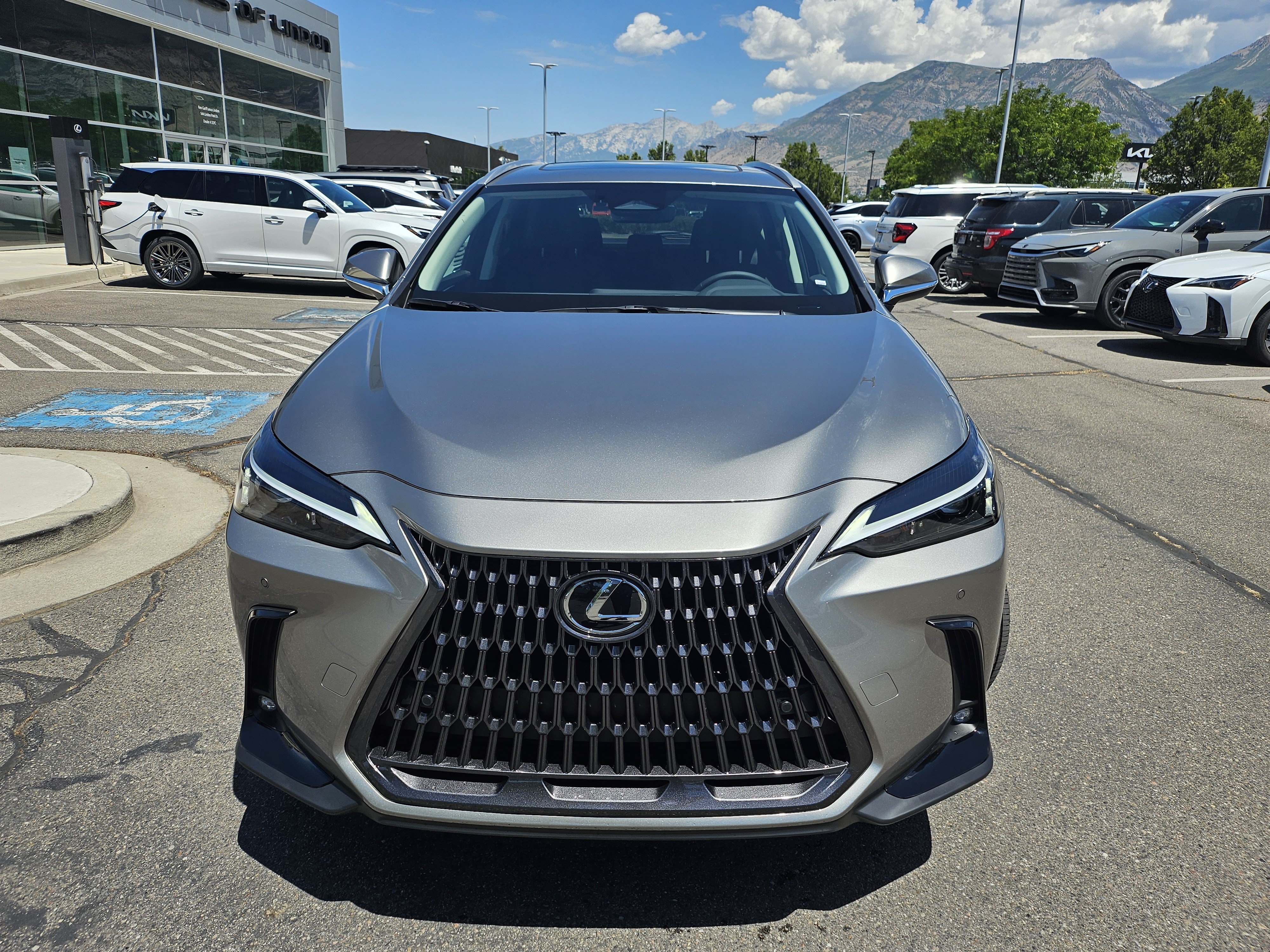 New 2026 Atomic Silver Lexus AWD image 2