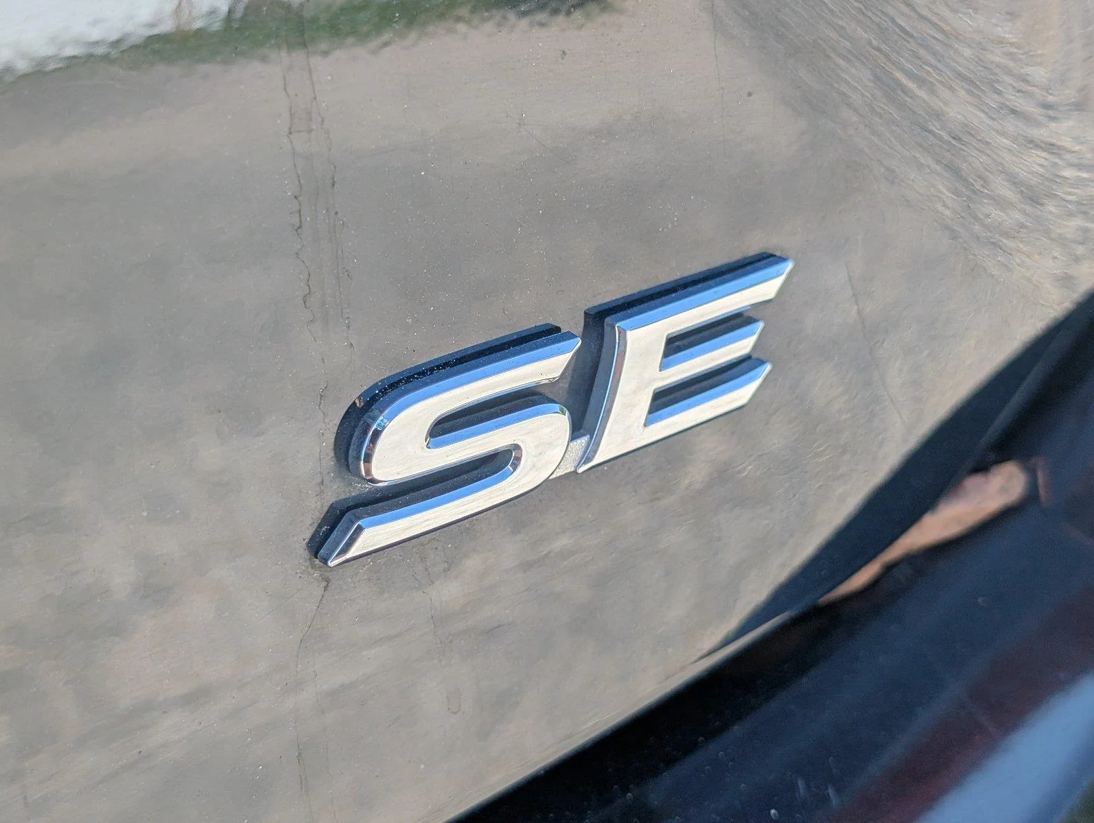 Used 2025 Midnight Black Metallic Toyota SE image 6