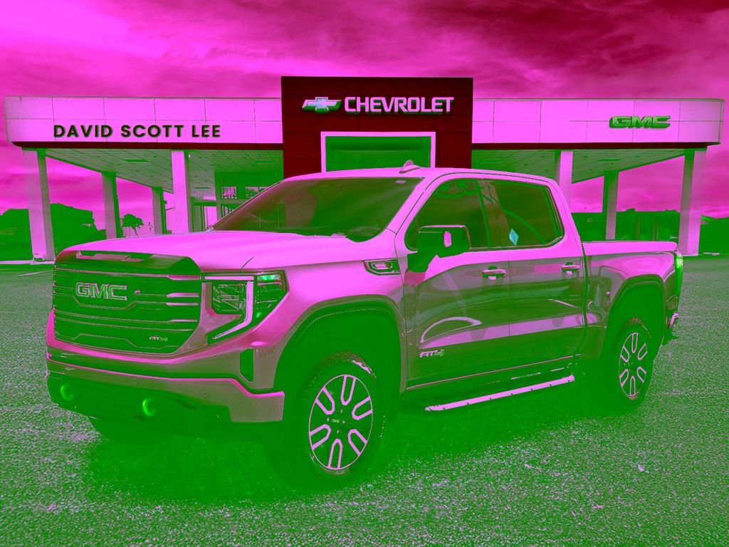 Used 2025 Silver GMC AT4 image 1