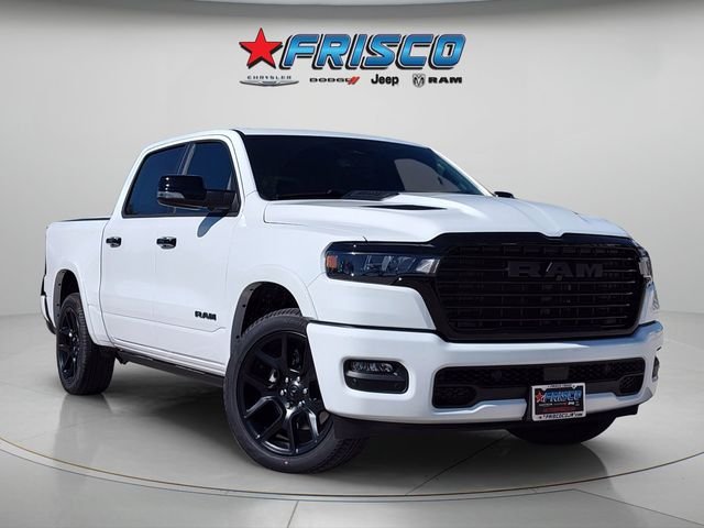 New 2026 Bright White Clear-Coat Exterior Paint RAM Laramie image 1