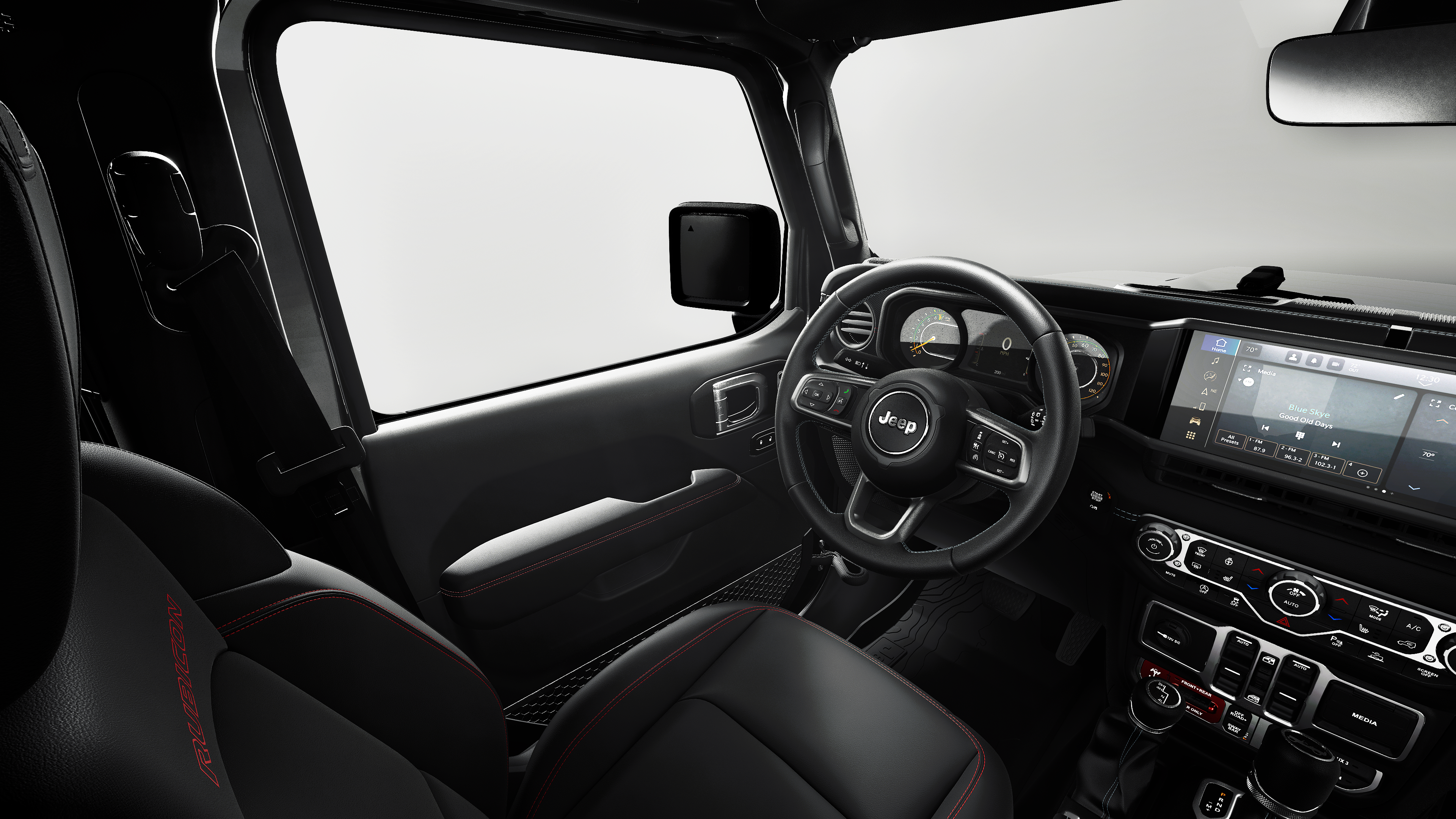 New 2027 Black Clear-Coat Paint Jeep Rubicon image 34
