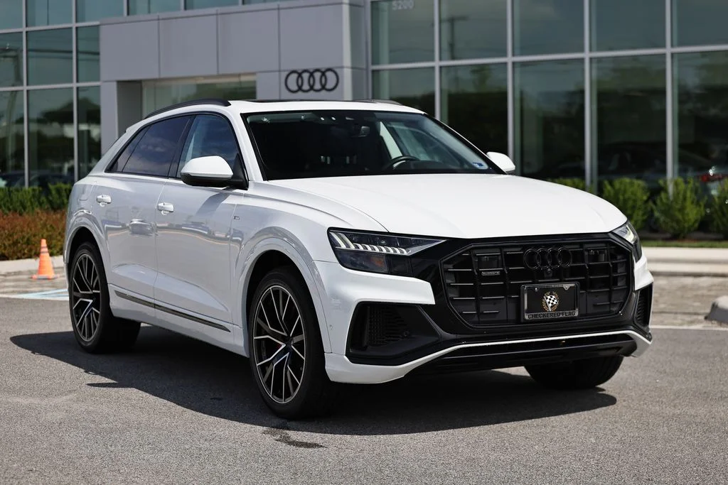 Used 2023 Carrara White Audi 55 Premium Plus image 2