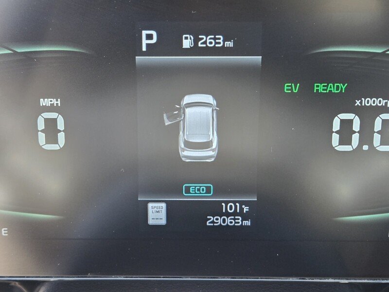 Used 2023 Snow White Pearl KIA LX AWD image 23