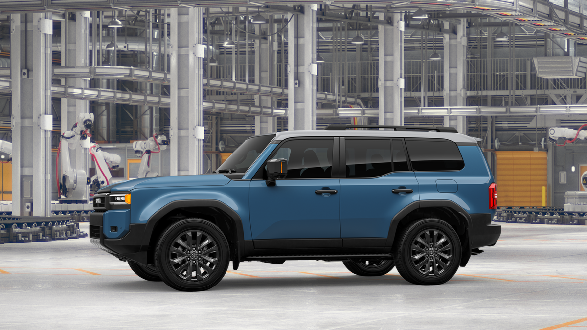 New 2027 Heritage Blue/Grayscape Toyota Land Cruiser image 3