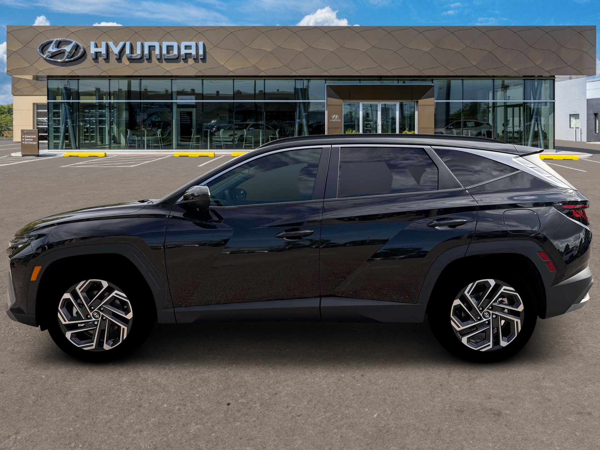 New 2026 Phantom Black Hyundai SEL Plus FWD image 3