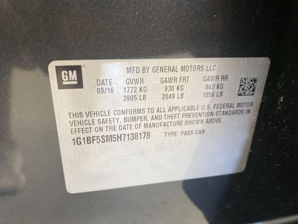 Used 2017 Graphite Metallic Chevrolet Premier image 42