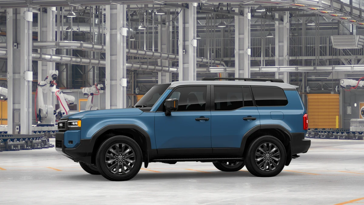 New 2027 Heritage Blue/Grayscape Toyota Land Cruiser image 3