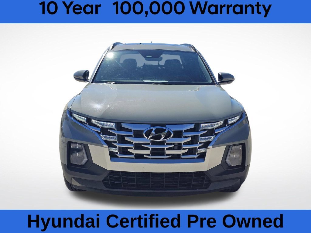 Certified Used 2022 Green Hyundai SEL Premium image 2