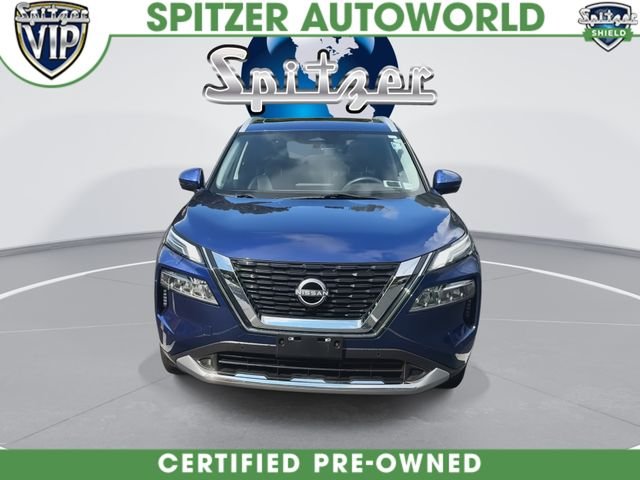 Used 2023 Blue Nissan Platinum image 3