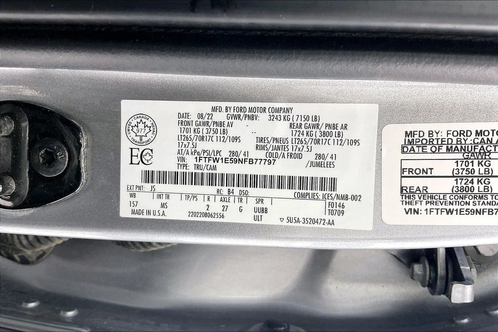 Used 2022 Silver Ford XLT image 30