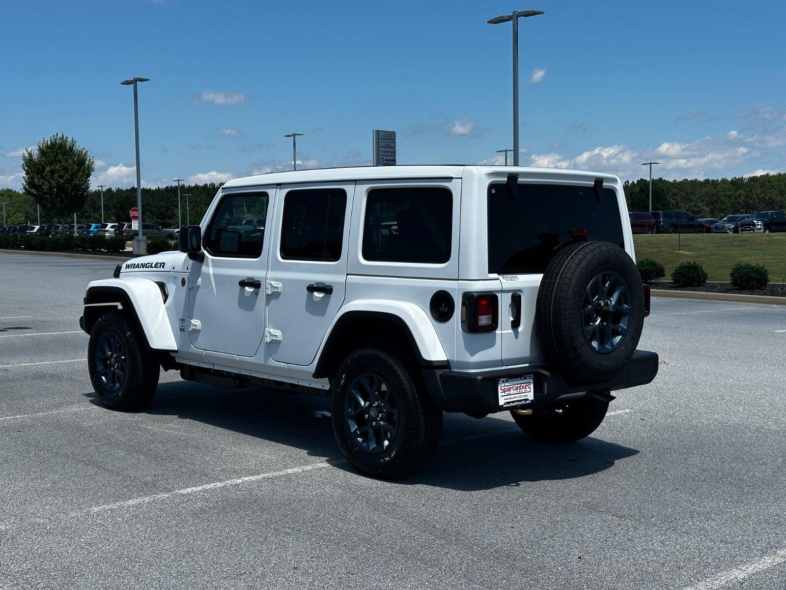 New 2026 Bright White Clear-Coat Exterior Paint Jeep 85th Anniversary image 5