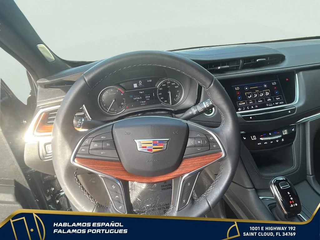 Used 2024 Emerald Lake Metallic Cadillac Premium Luxury image 15