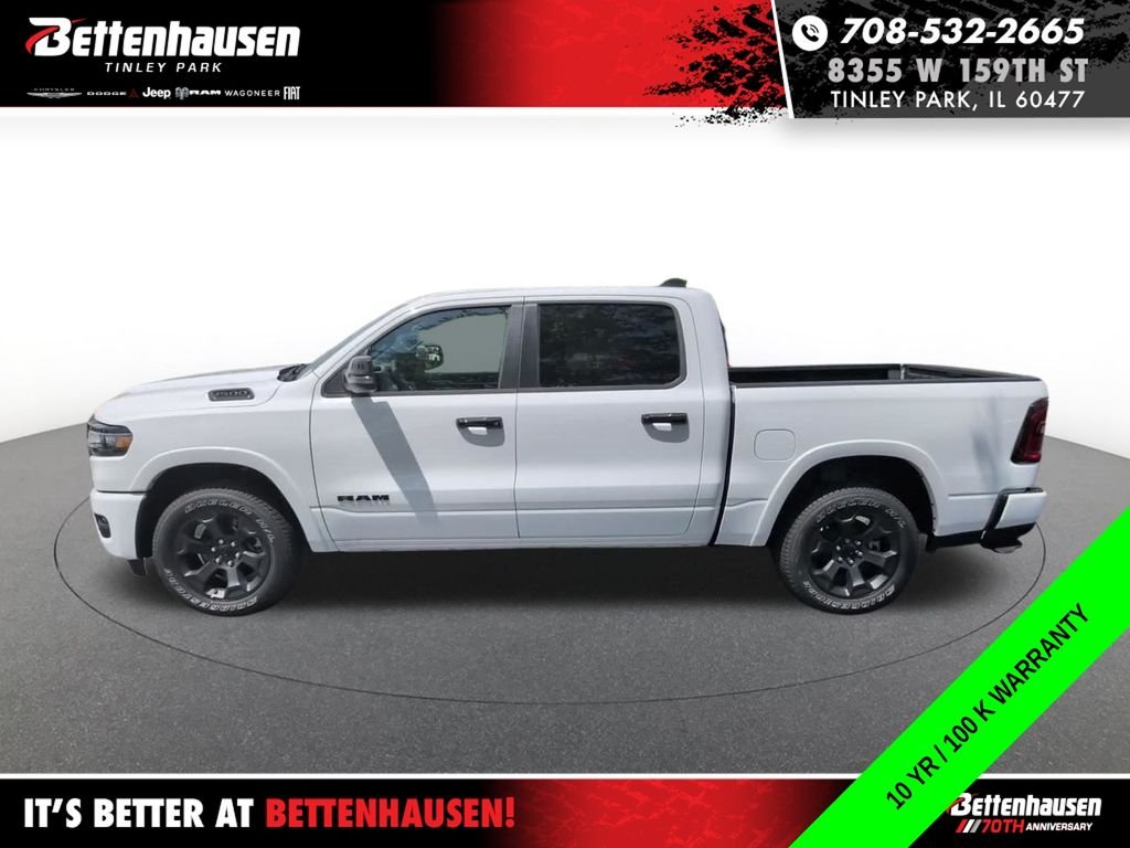 New 2026 Bright White Clear-Coat Exterior Paint RAM Big Horn image 12