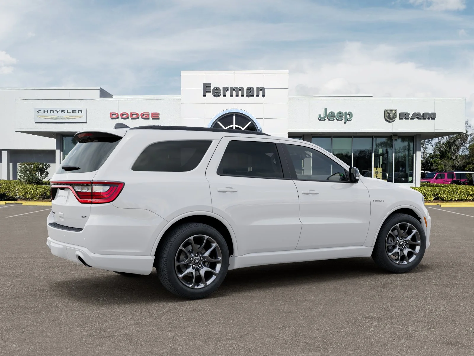New 2026 White Knuckle Clear-Coat Exterior Paint Dodge GT Plus HEMI V8 image 5