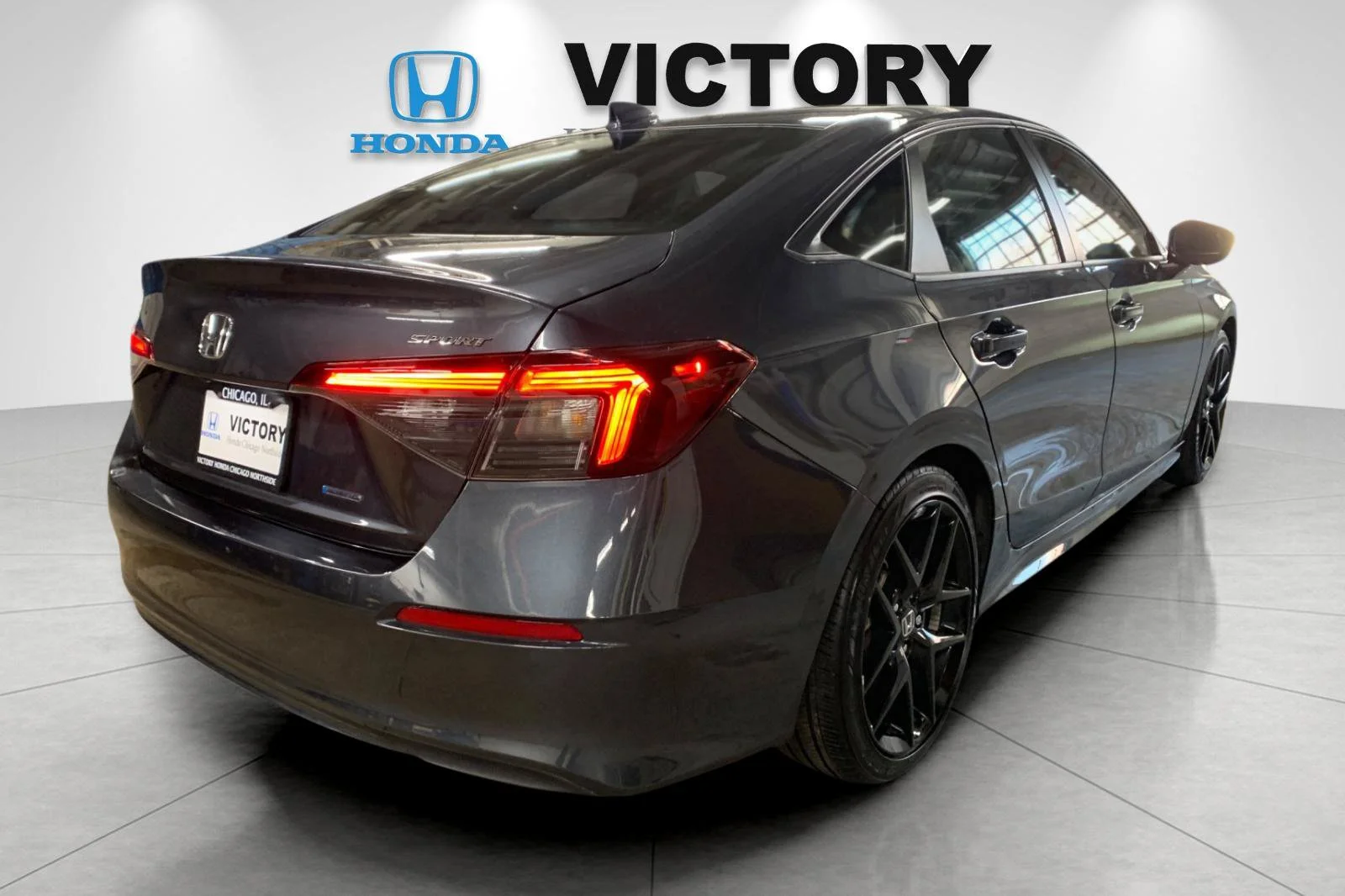 Certified Used 2025 Meteorite Gray Metallic Honda Sport image 3