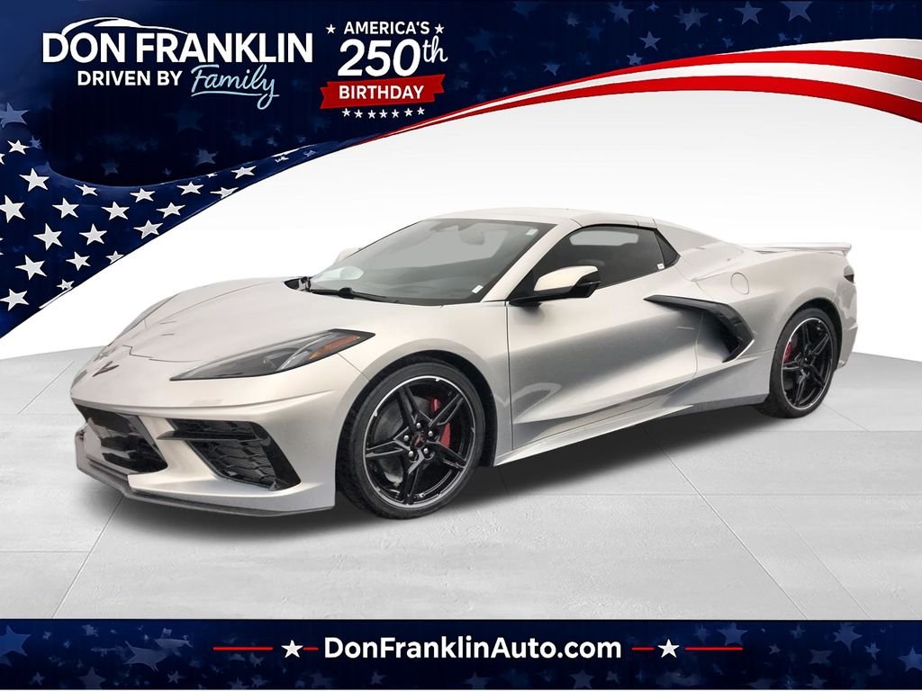 Used 2024 Silver Chevrolet Stingray image 1