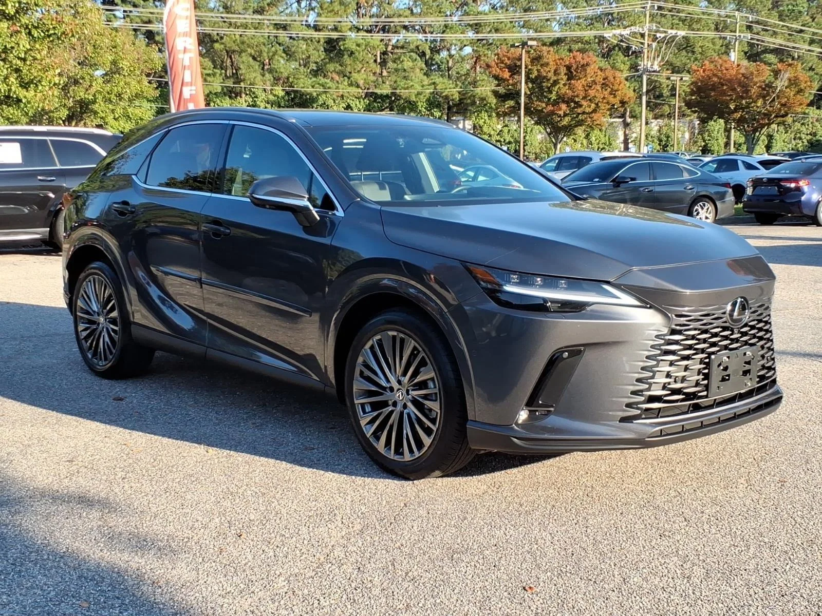 Used 2024 Cloudburst Gray Lexus RX 350h Luxury image 5