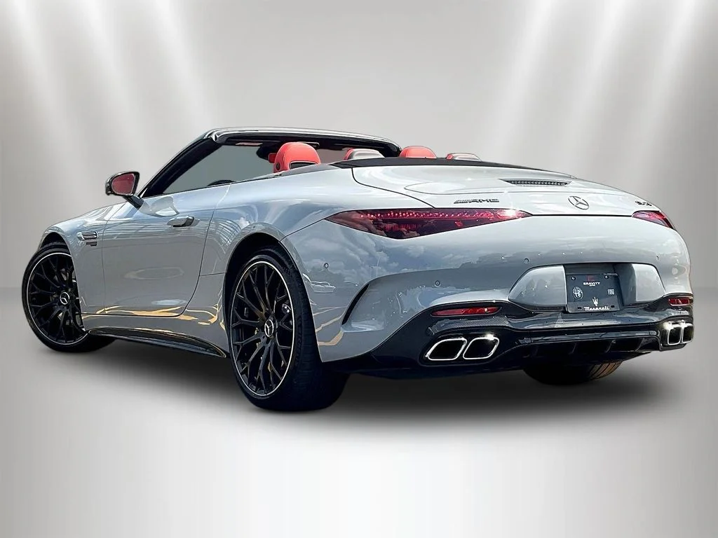 Used 2022 Selenite Gray Metallic Mercedes-Benz SL 63 AMG® image 4