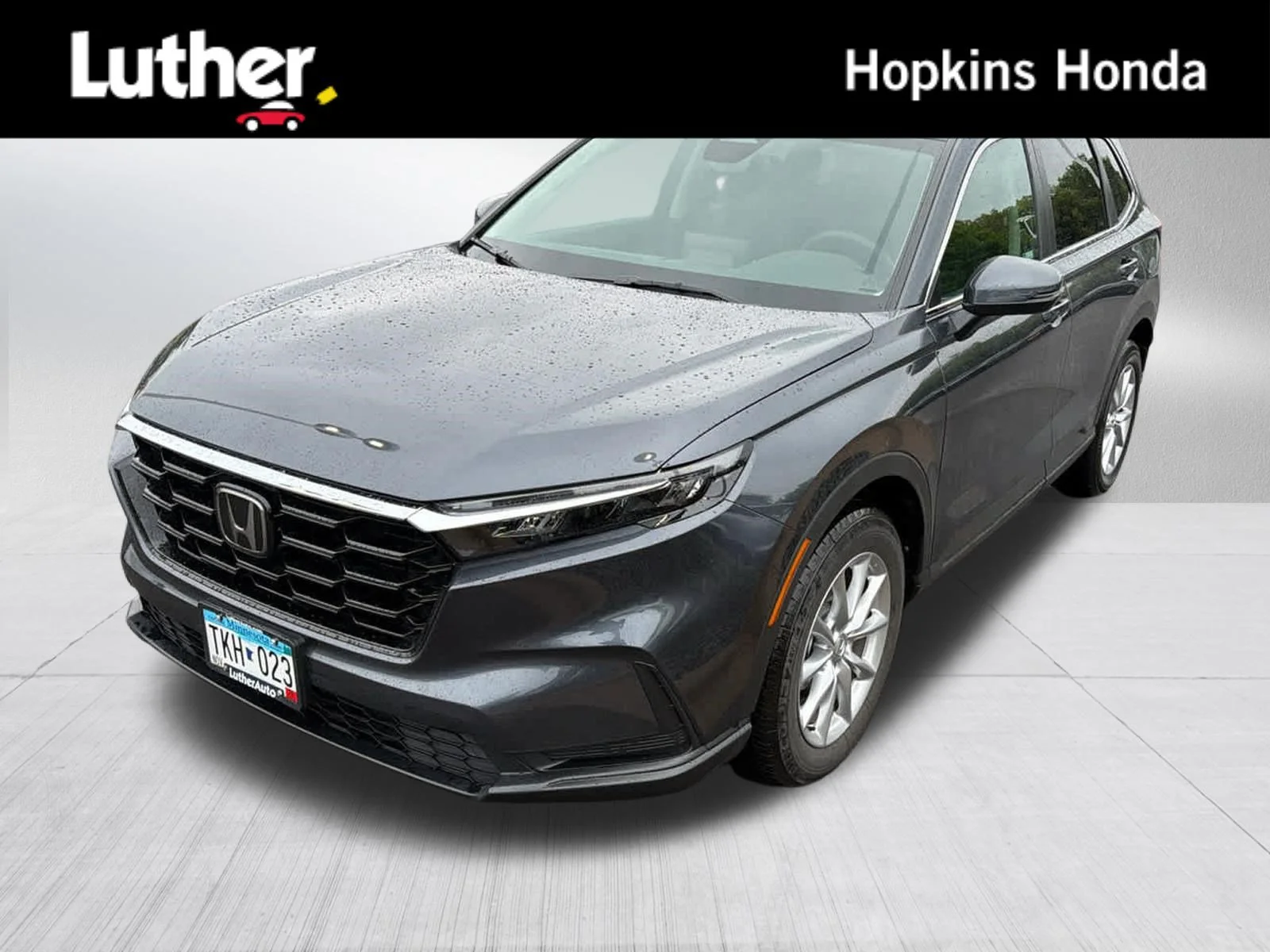 Certified Used 2026 Meteorite Gray Metallic Honda EX image 1