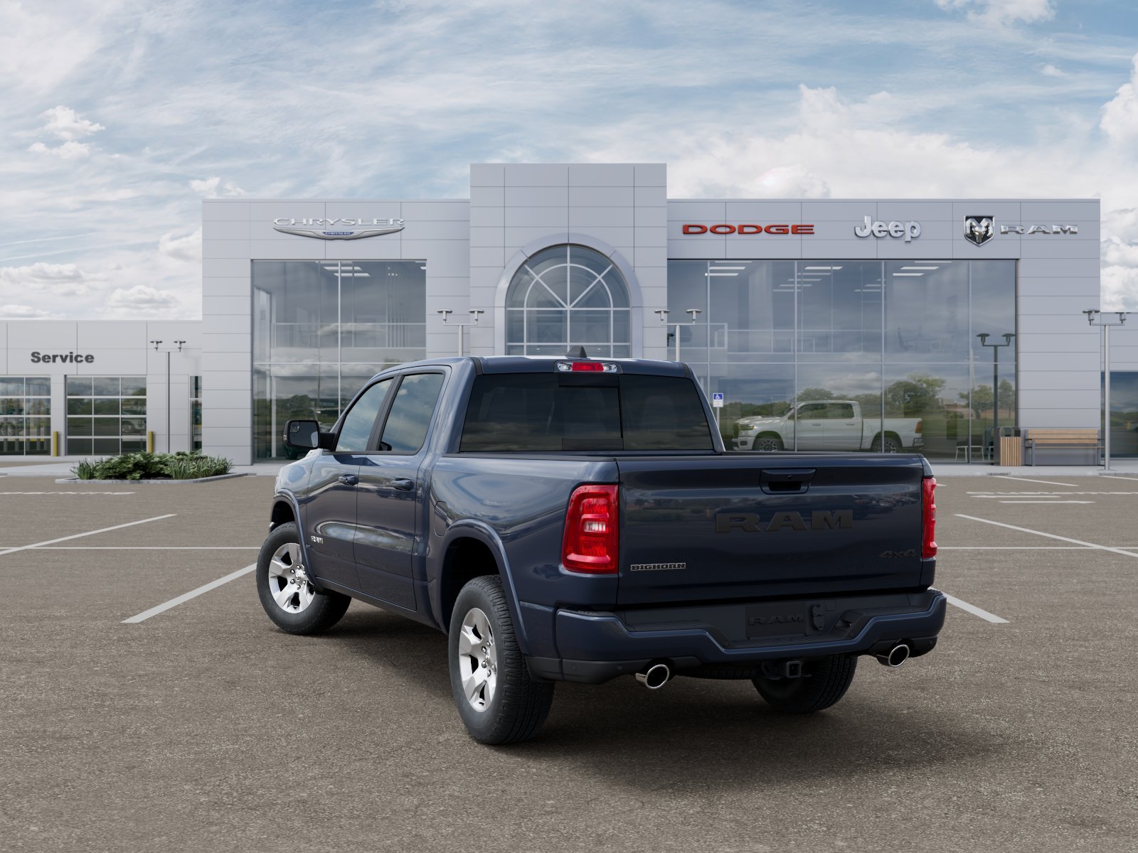New 2026 Forged Blue Metallic RAM Big Horn/Lone Star image 55