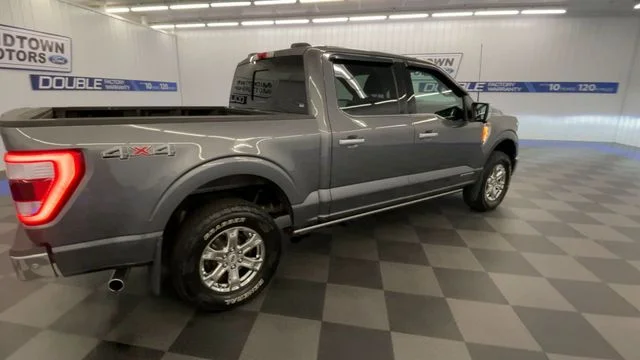 Used 2022 Carbonized Gray Metallic Ford Lariat Hybrid image 8