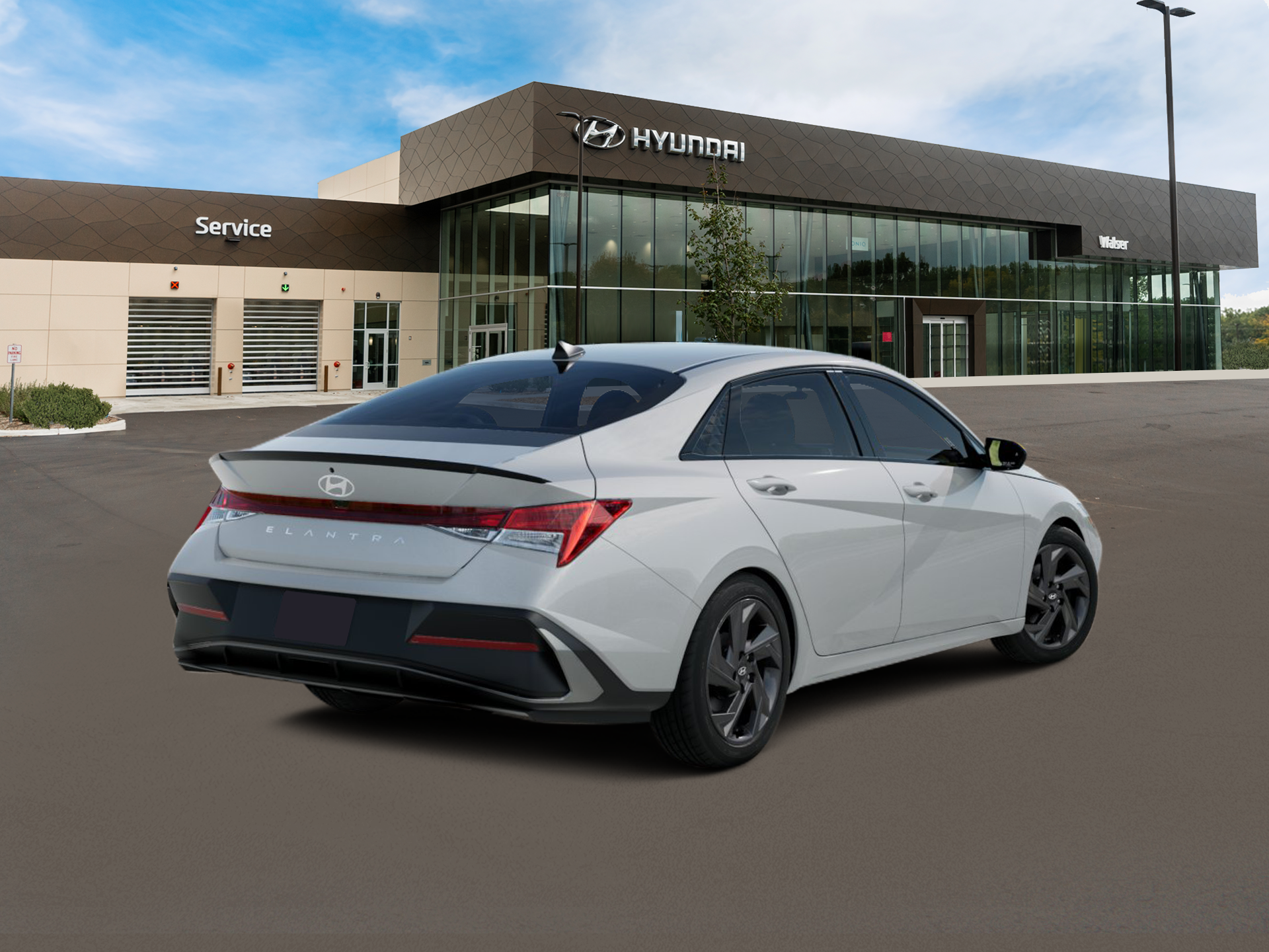 New 2026 Serenity White Hyundai SEL Sport Plus Sedan FWD image 12