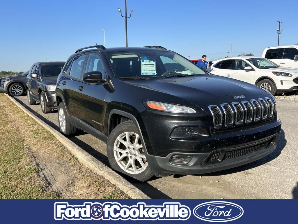 Used 2015 Jeep Cherokee Sport with VIN 1C4PJLAB8FW602227 for sale in Cookeville, TN