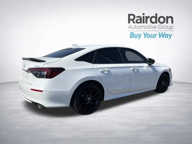 Used 2024 Platinum White Pearl Honda Sport image 5