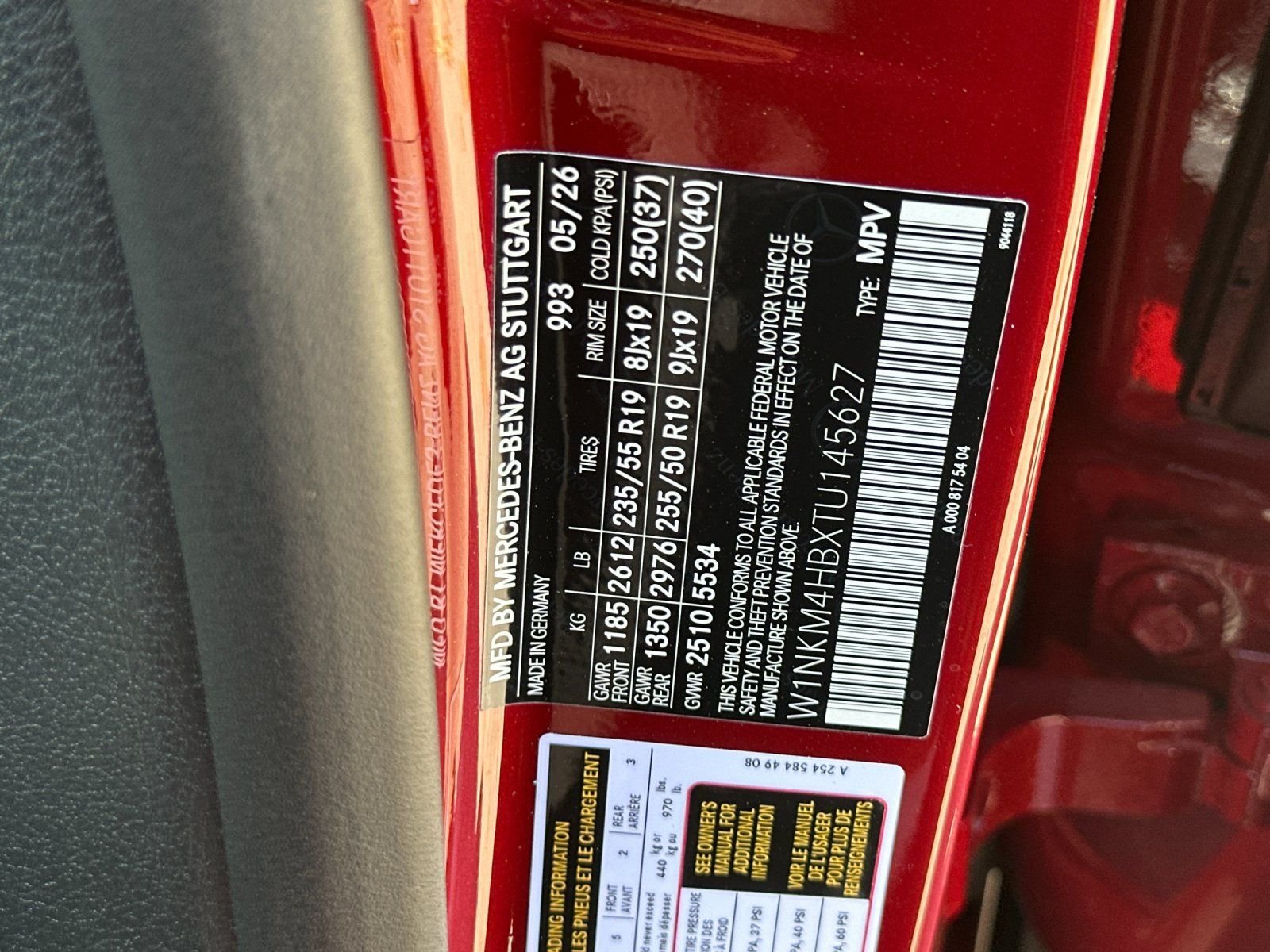 New 2026 Patagonia Red Metallic Mercedes-Benz 300 image 33