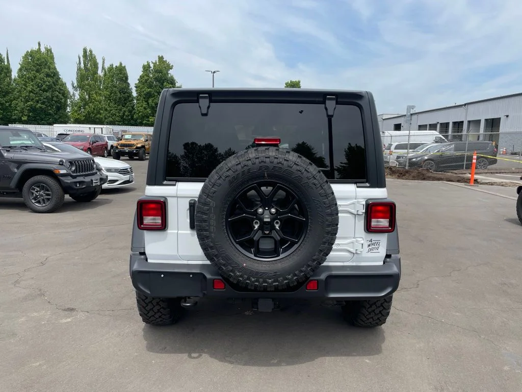 New 2026 Bright White Clear-Coat Exterior Paint Jeep Willys image 3
