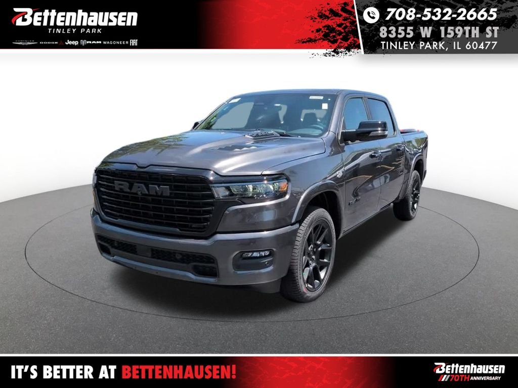 New 2026 Granite Crystal Metallic Clear-Coat Exterior Paint RAM Laramie image 1