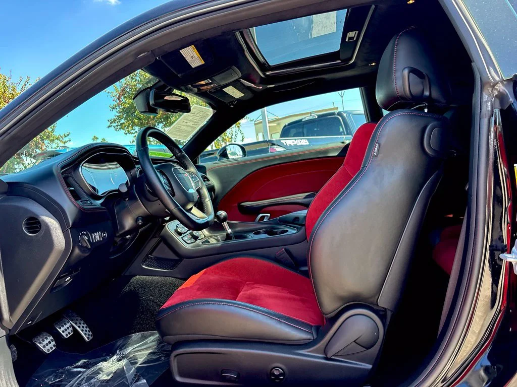 Certified Used 2021 Black Dodge R/T Scat Pack Widebody image 12